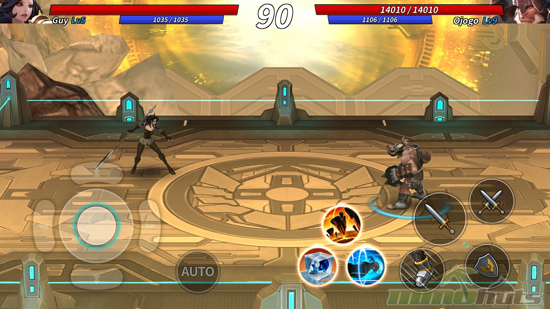 Melhor Jogo de Ação Para Android Chrono Blade - Loucura Game