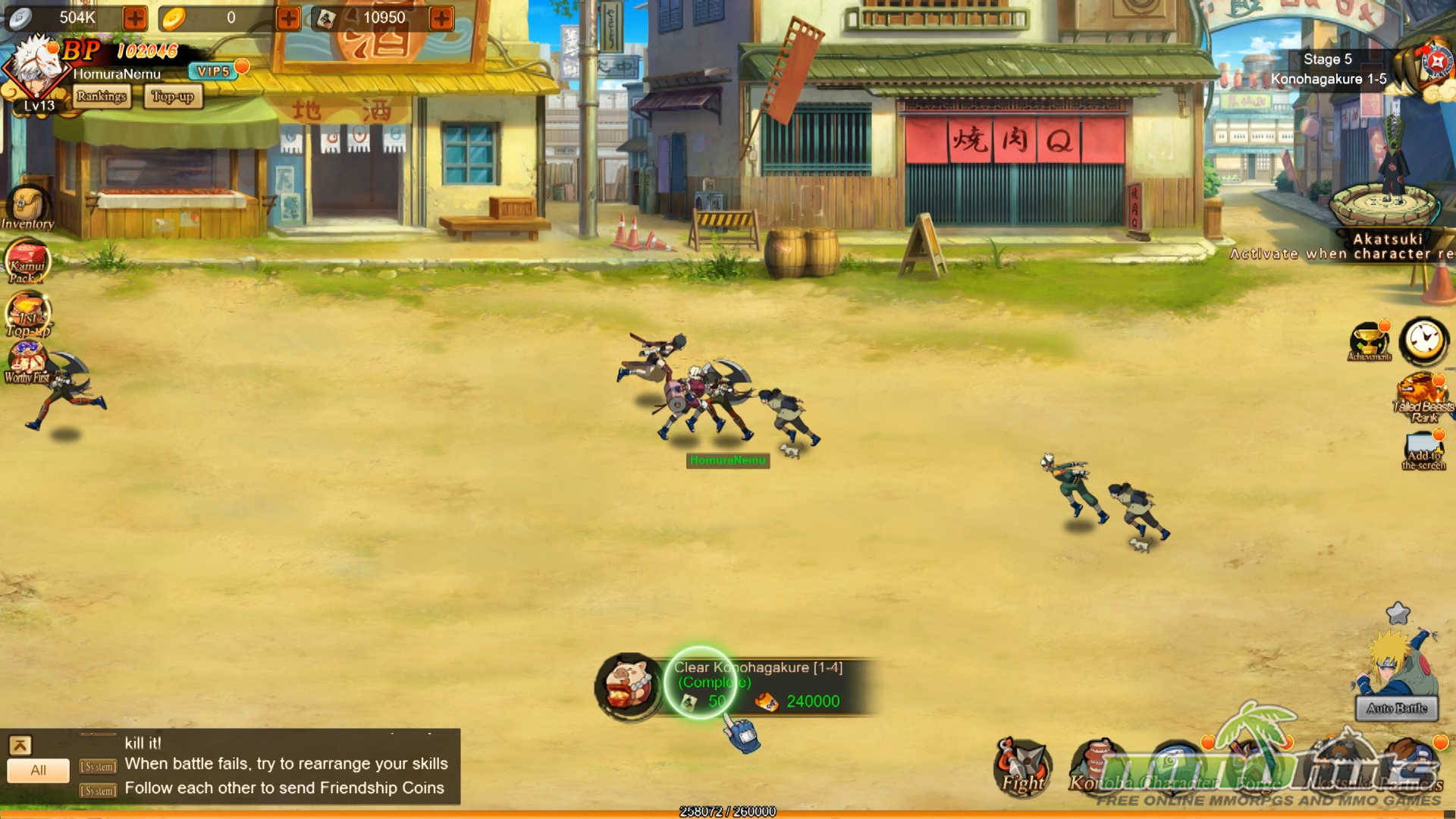 naruto game 2d pc online