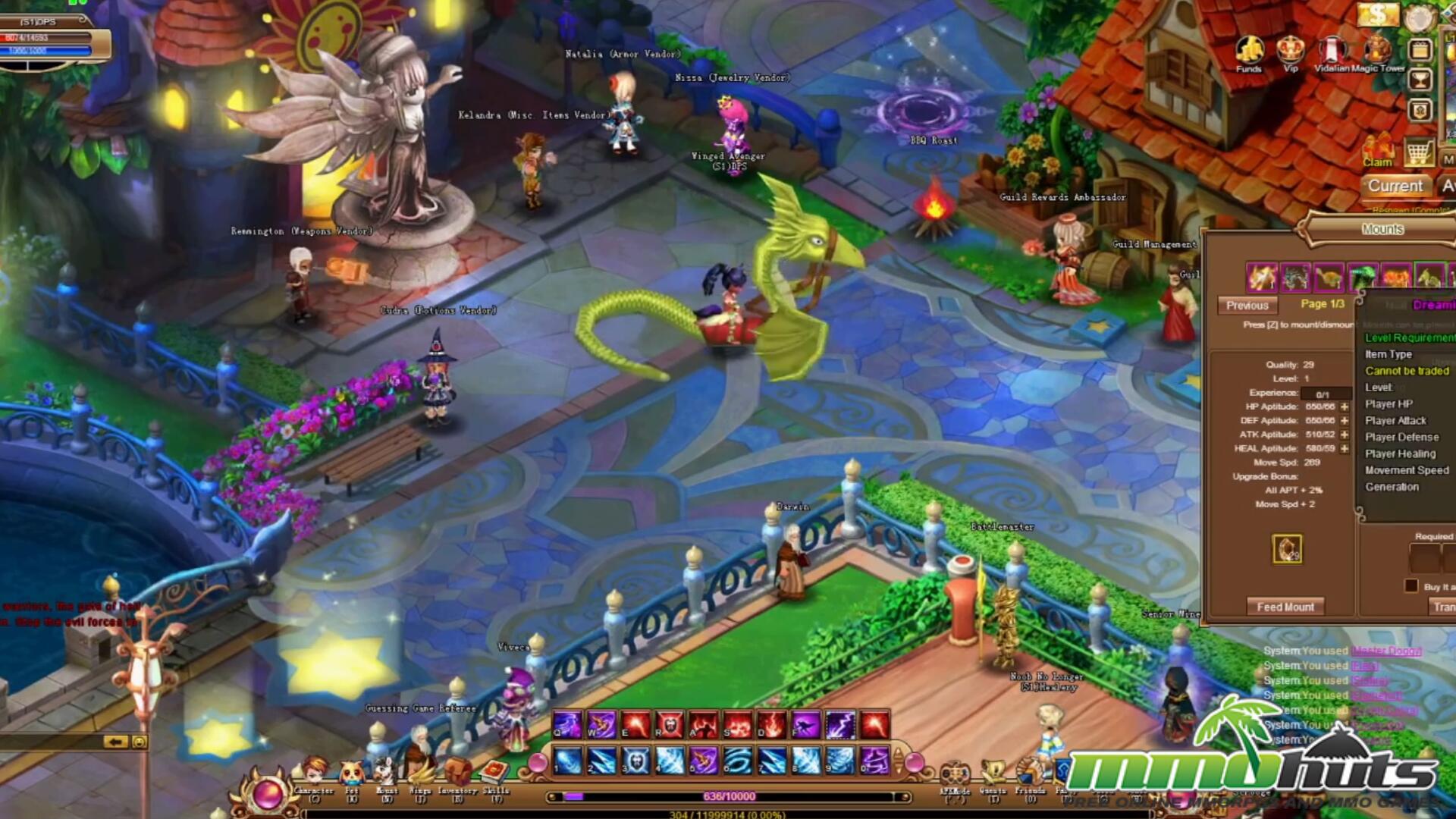 Crystal Saga II is a Free to Play Browser MMORPG Game