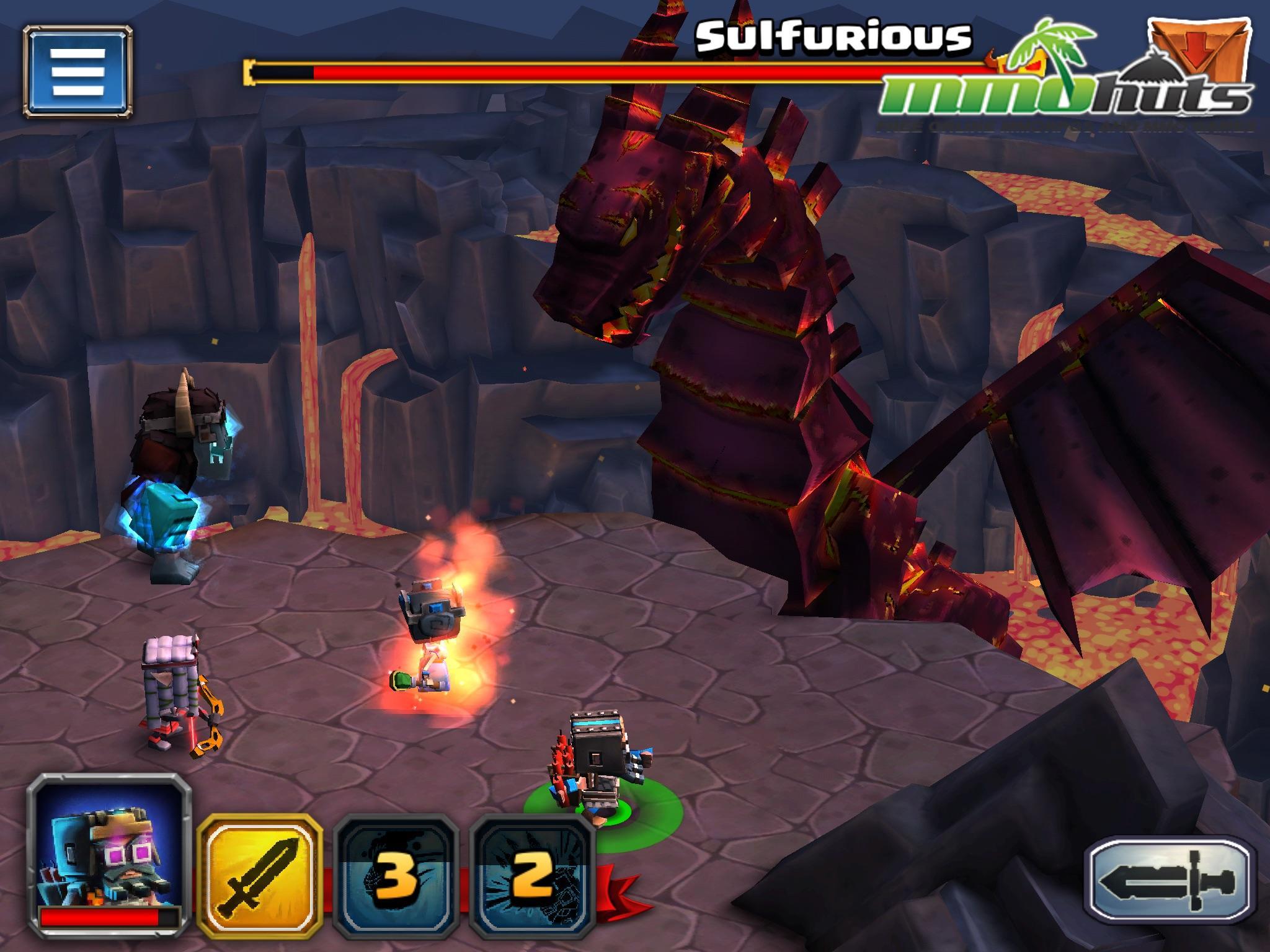 Dungeon Boss Mobile_Sulfurious Dragon