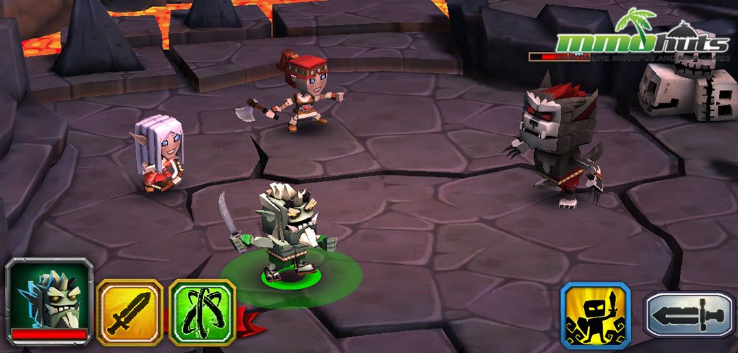 Dungeon Boss Mobile_Goblin Attack