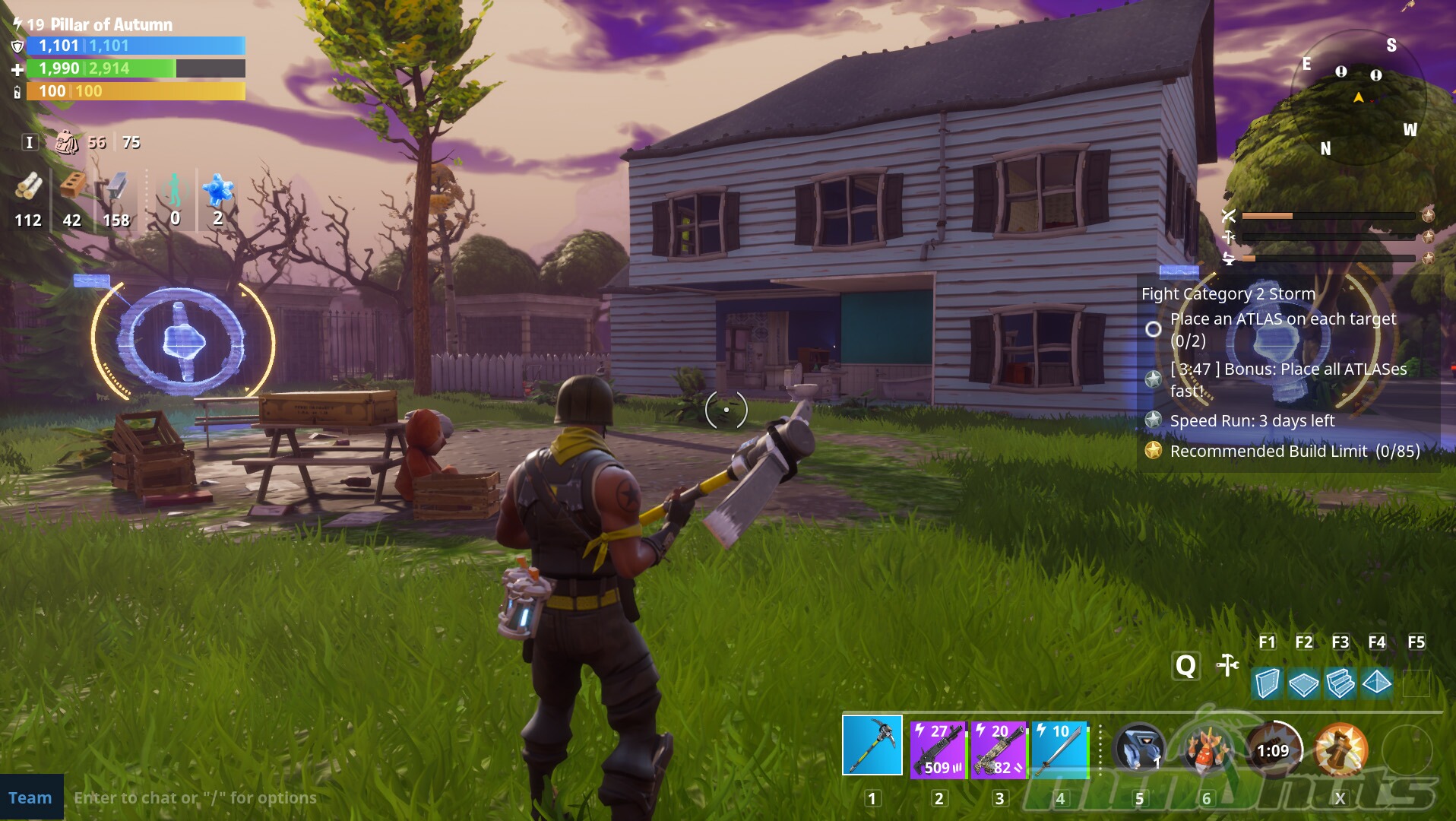 Fortnite Early Access Impressions Pc Mmohuts - fortnite early access impressions screenshot on a mission