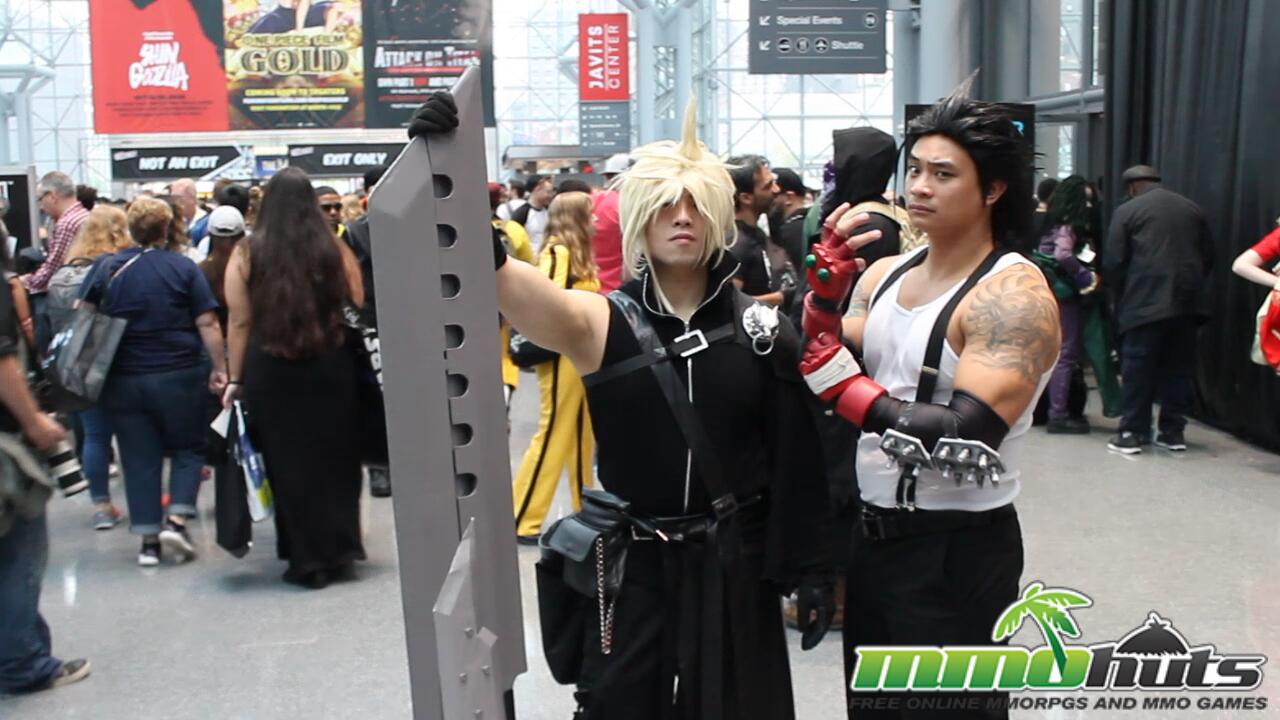 NYCC 2016 Cosplay 32 - Cloud and Tifa