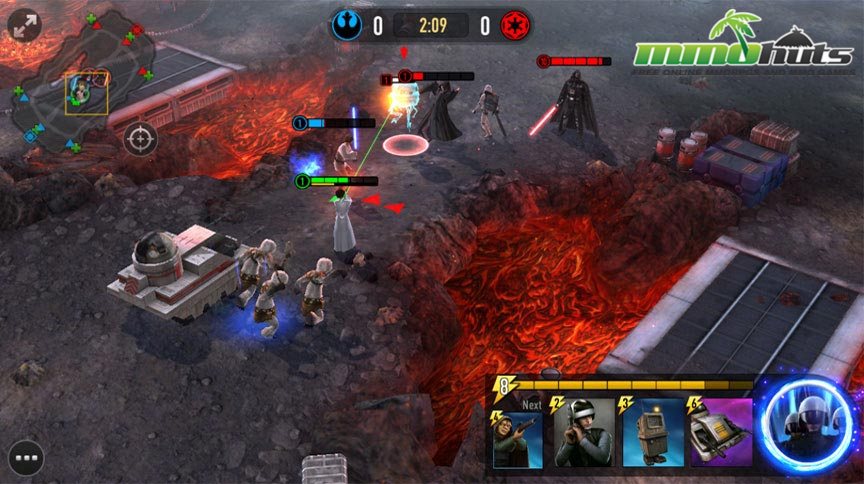 Star Wars Force Arena_Lava Planet