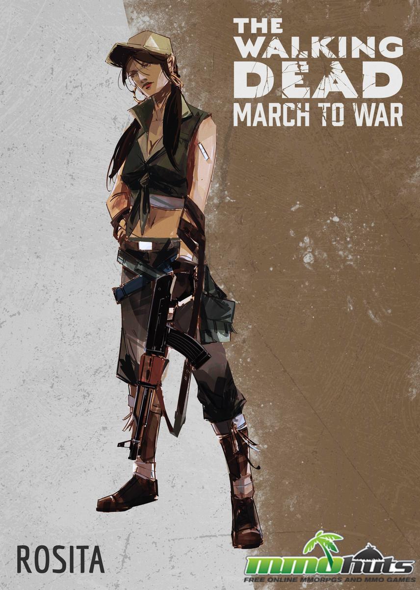 Walking Dead March To War_Rosita