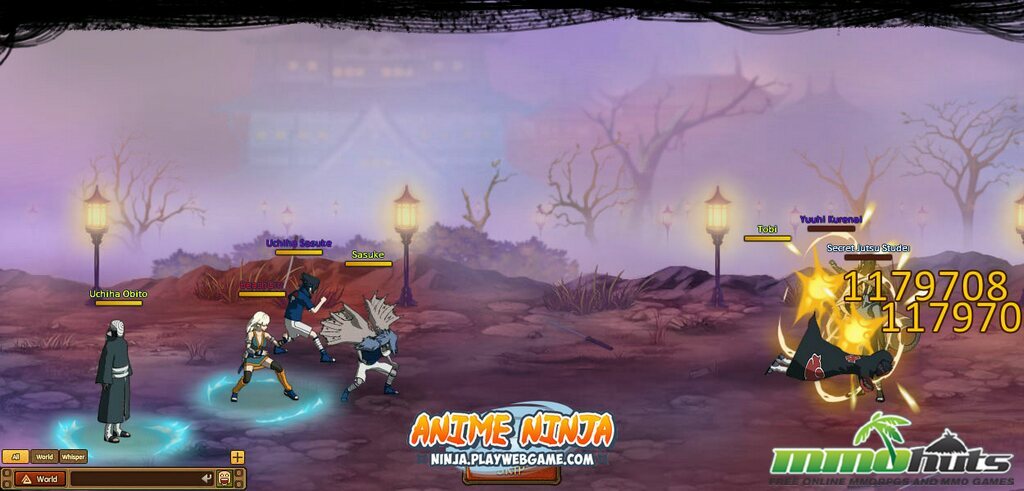 Anime Ninja - Double Team Power Formation - Naruto Games - Browser Onlin