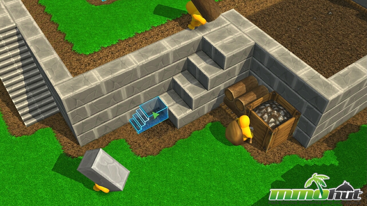 Castle Story_Building Stairs