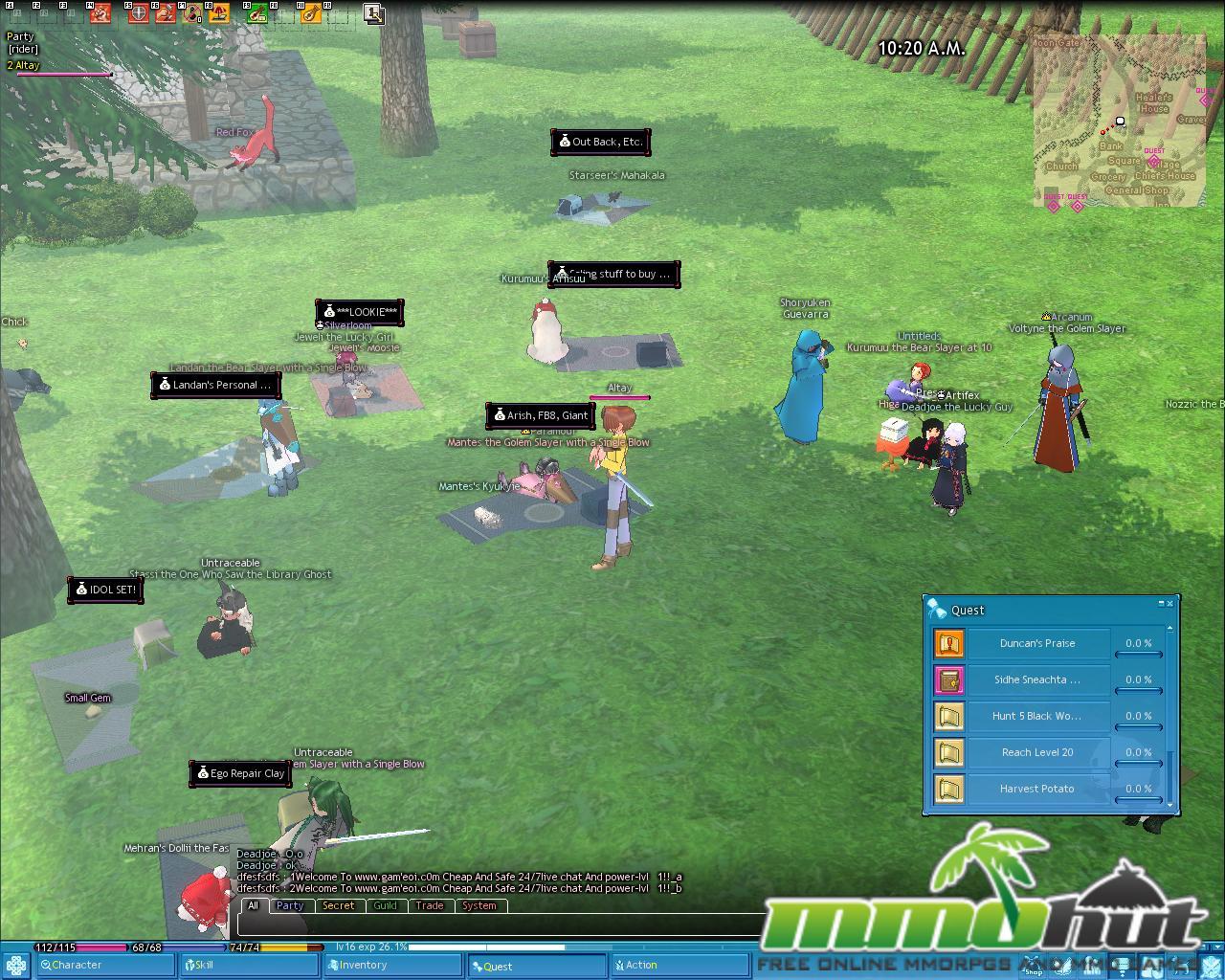 play mabinogi online