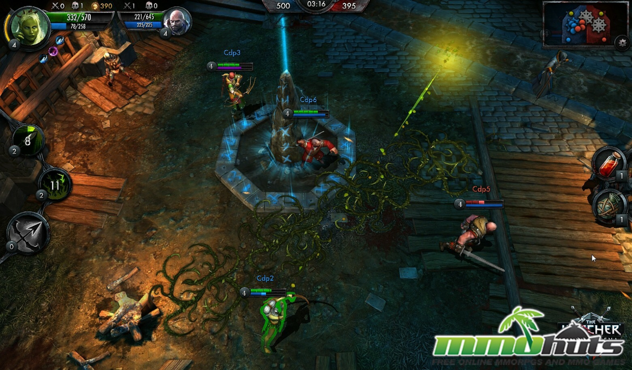 Multiplayer online battle arena game set in fantasy world of The Witcher  out now on iOS