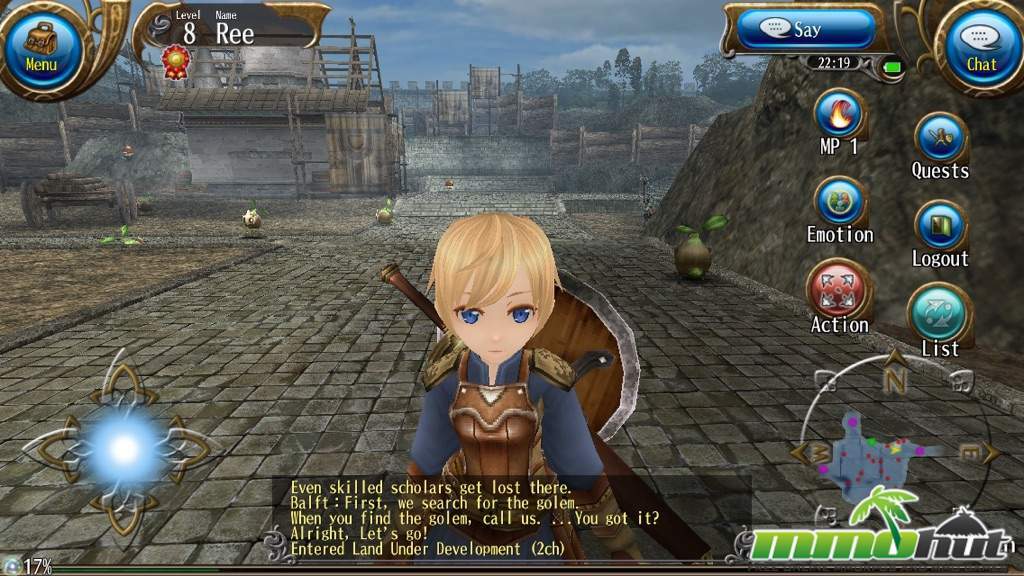 Toram Online_Blonde Character