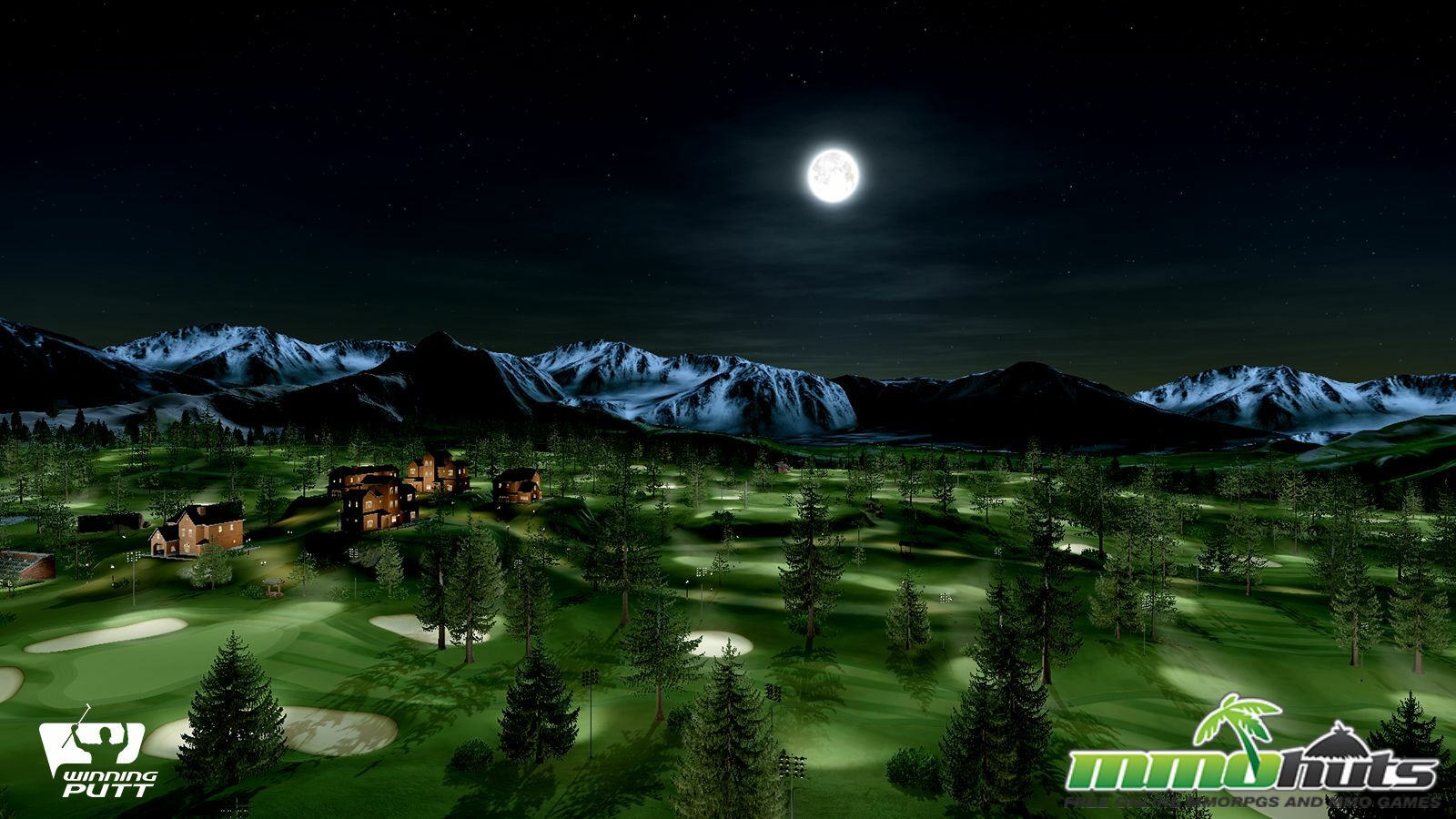 Winning Putt Preview Screenshot 14 Golf Course Night