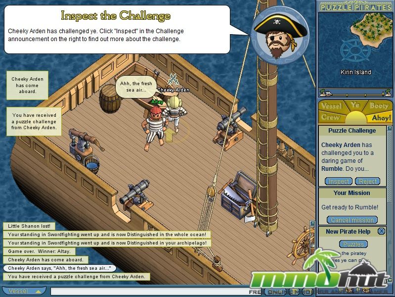Puzzle Pirates Screenshot