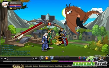 Adventure Quest Worlds Dragon Screenshot