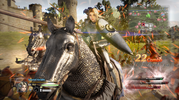 Bladestorm: Nightmare, Horseback Riding