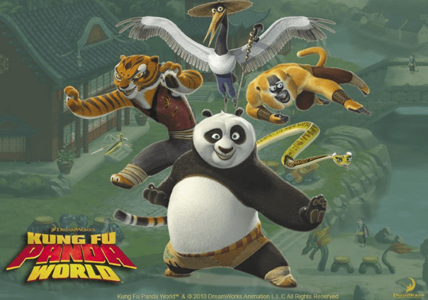 Kung Fu Panda World Game Banner