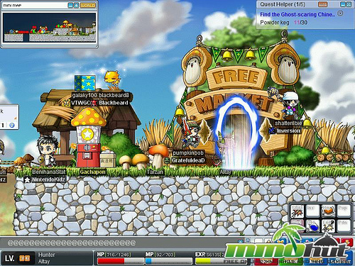 Free MMORPG at Maidmarian.com - Free Massive Multiplayer Online Web Games