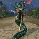SMITE Medusa in Game Screenshot