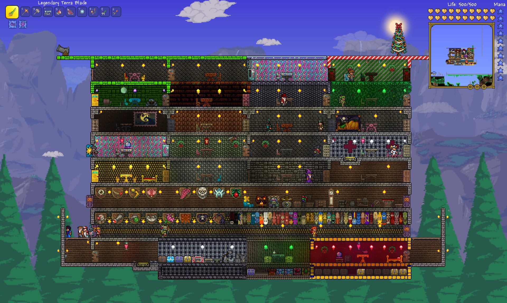 Terraria турнирное копье