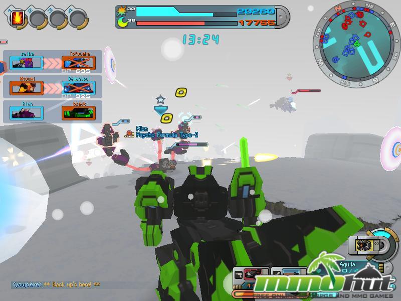 CosmicBreak Fire Fight Screenshot