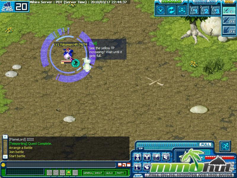 Digimon Battle Yokomon Screenshot