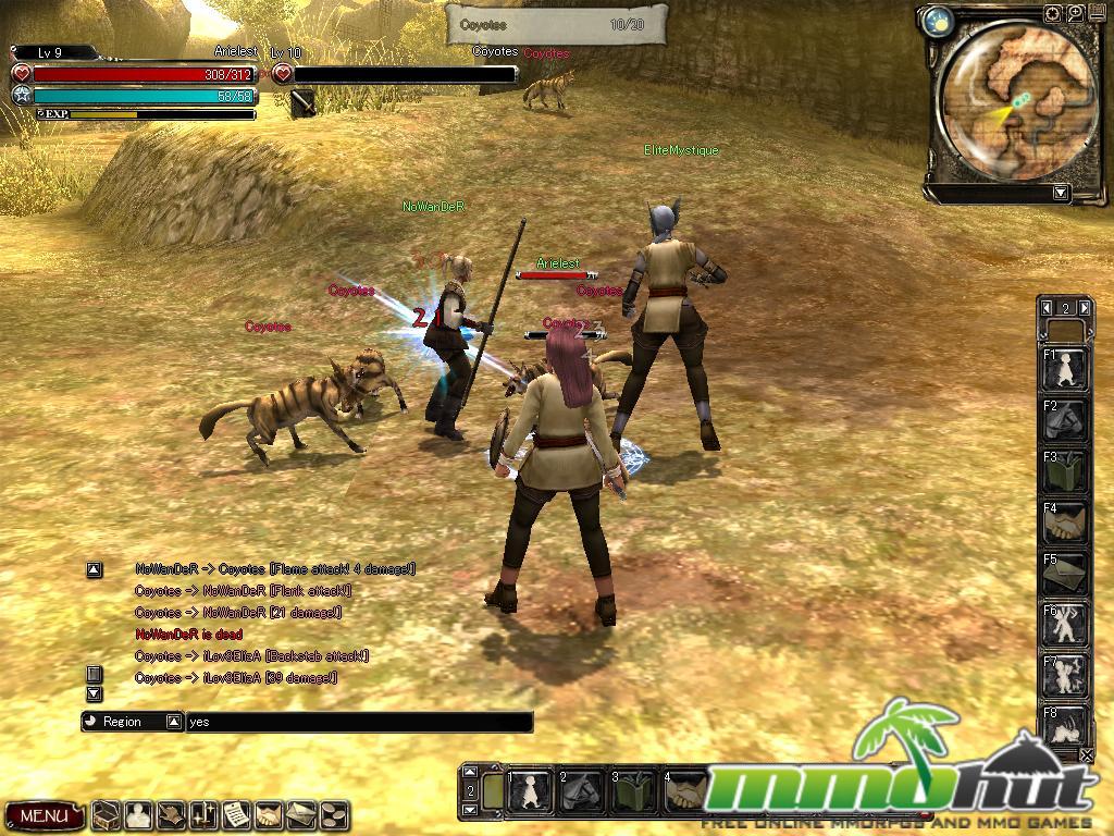 Japanese Free to Play MMORPGs and MMOs