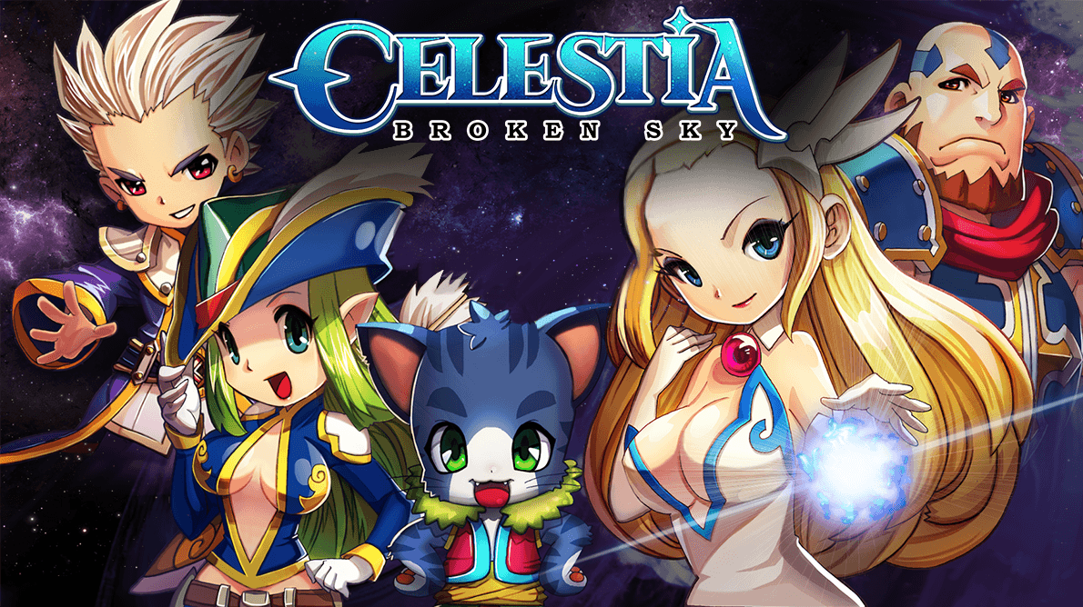 Celestia - Broken Sky: Cosmic RPG Now Available Post Banner