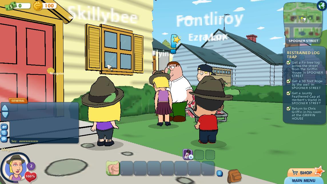 Family Guy Online, Creating an Interactive Quahog