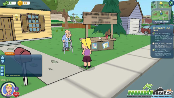 Family Guy Online - Skills and Quests