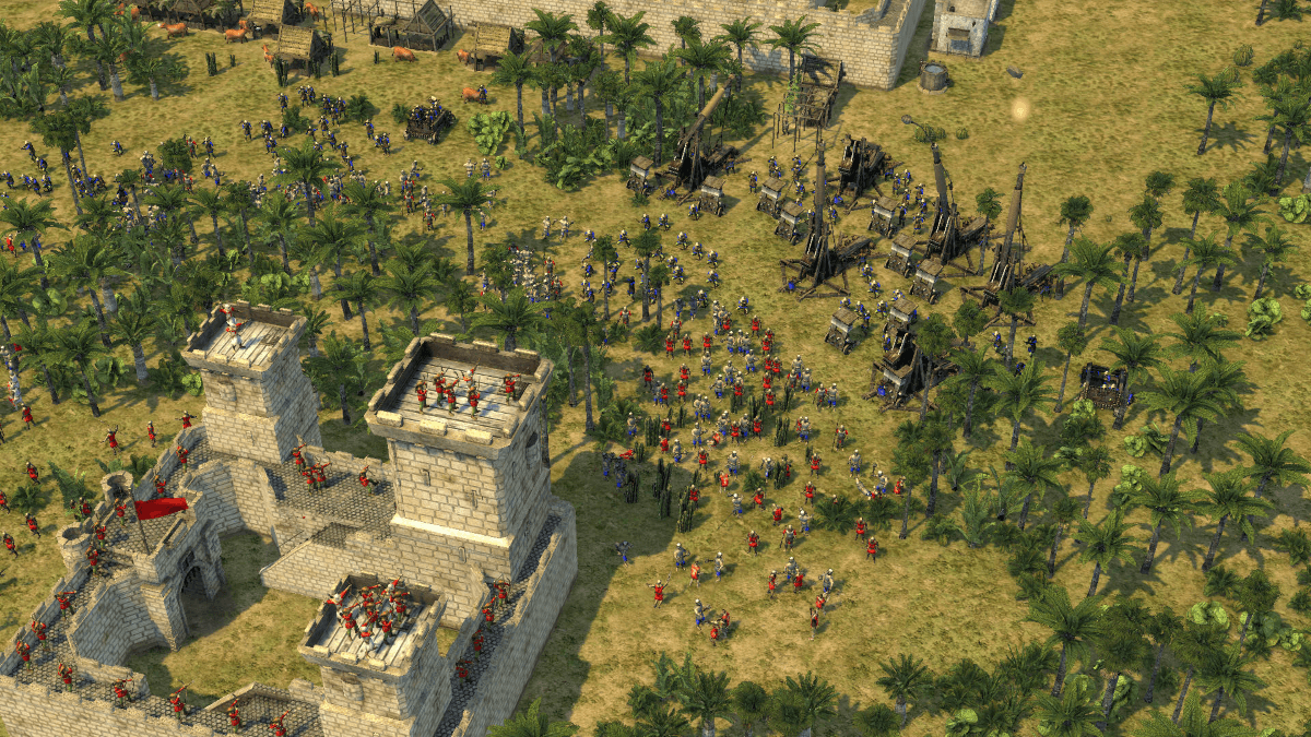 Cara map stronghold crusader 2