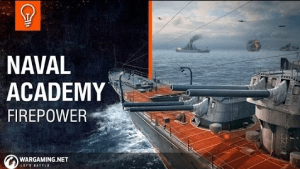 World of Warships Naval Academy - Firepower VIdeo Thumbnail