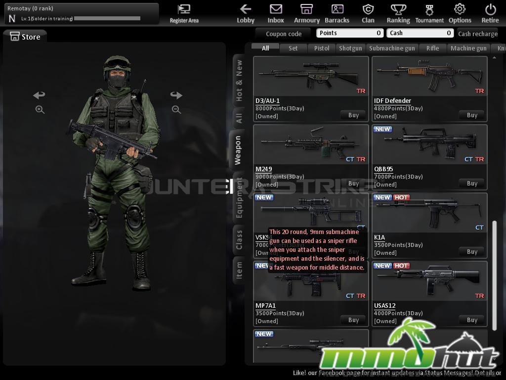 play counter strike online