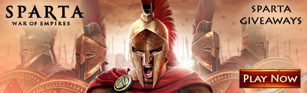 Sparta: War of Empires Promo Pack Giveaway
