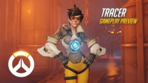 Overwatch Tracer Gameplay Preview Video Thumbnail