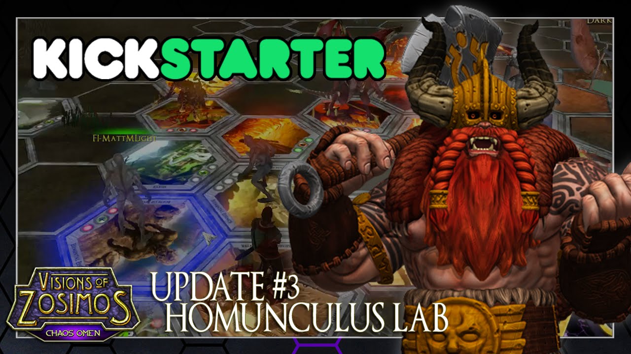 Visions of Zosimos Kickstarter Update: Homunculus Lab Video Thumbnail