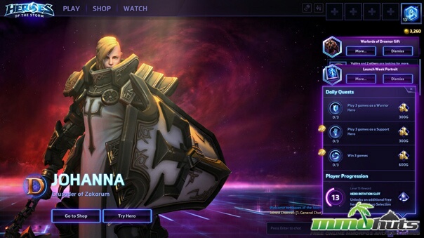 ♥ Heroes of the Storm (Gameplay) - Johanna, Best Tank NA (HoTs