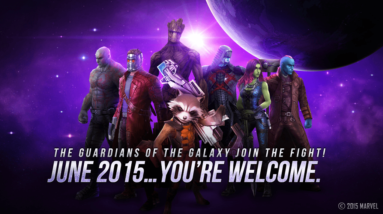 Netmarble Unveils Guardians of the Galaxy Update for Marvel Future Fight news header