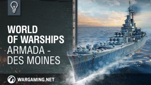 World of Warships Armada - USS Des Moines Video Thumbnail