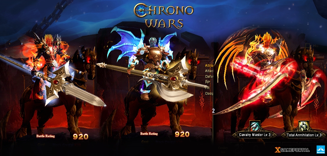 Chrono Wars Introduces Cavalry and Wedding System news header
