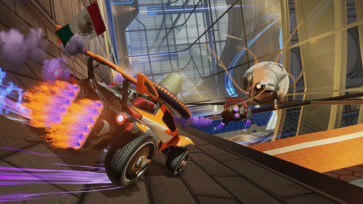 Rocket League Available Today on PS4 and PC news header