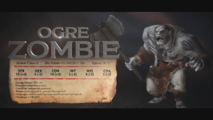 Sword Coast Legends Monster Showcase - Ogre Zombie video thumbnail