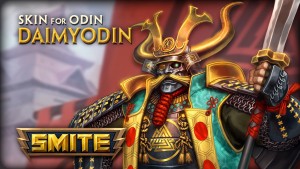 SMITE introduces the DaimyOdin skin, available in the Celestial Wedding patch.
