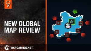 World of Tanks Clan Wars New Global Map Review video thumb