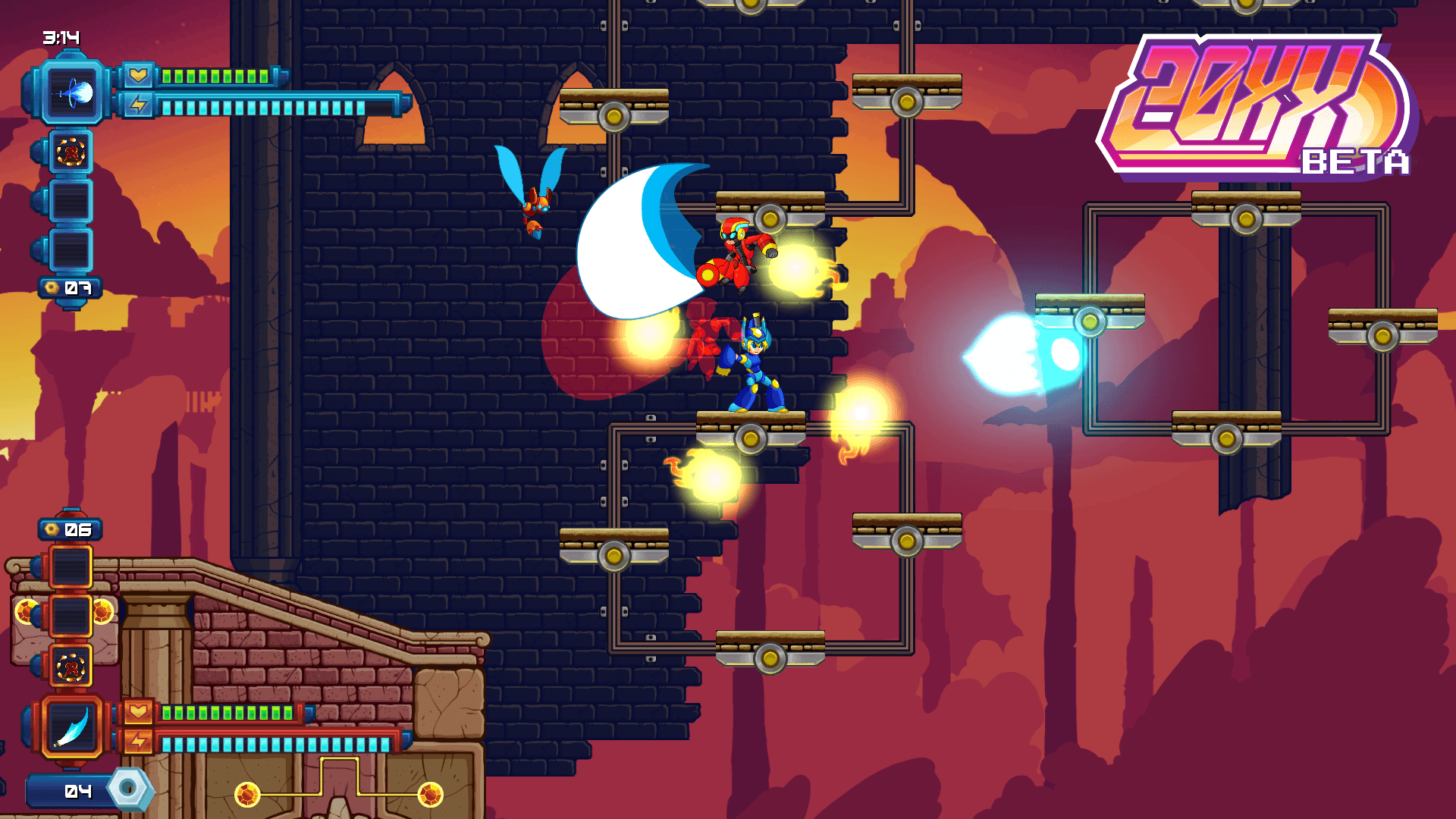 Mega Man Inspired Roguelike 20XX Beta Launch September 15 news header