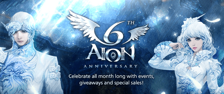 Aion Celebrates its 6th Anniversary news header