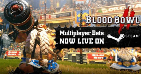 Blood Bowl 2: Beta launched news header