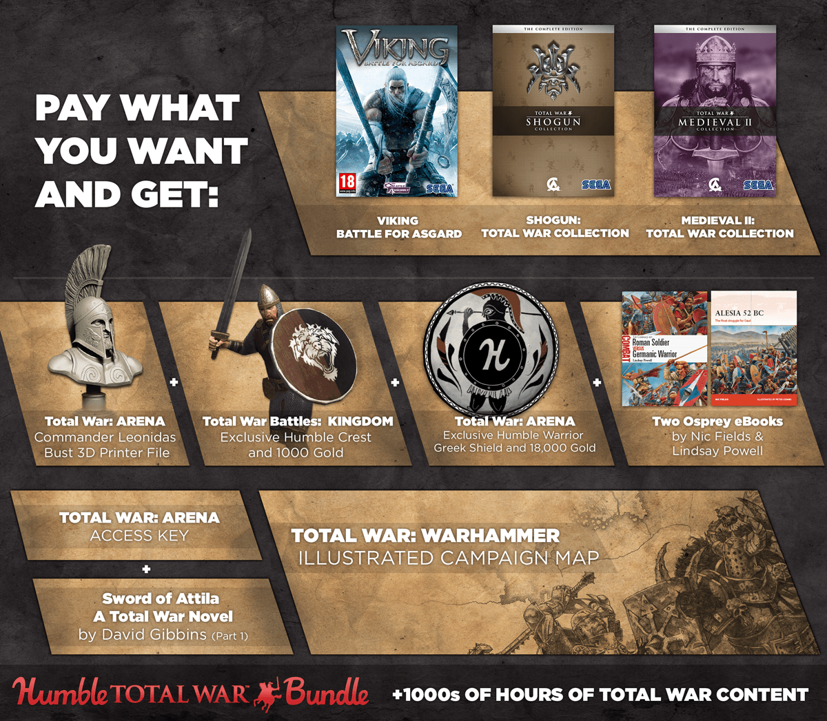 New Total War Humble Bundle Offering Massive Exclusives and Huge Savings news header