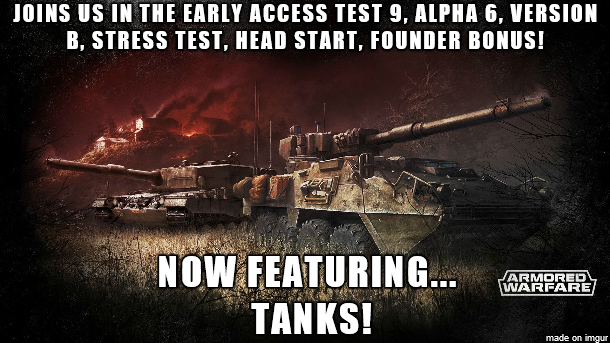Armored Warfare Open Beta with Tanks
