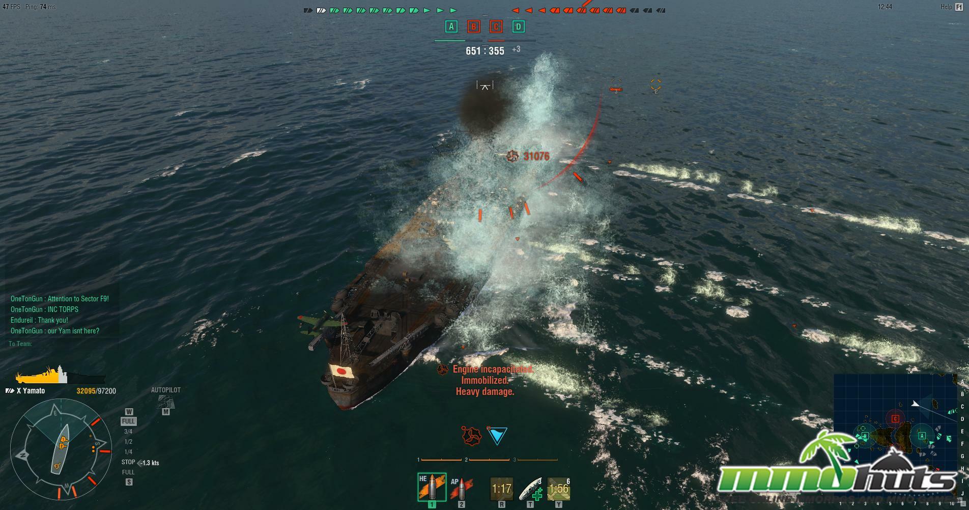 operation crashing on launch world of warships