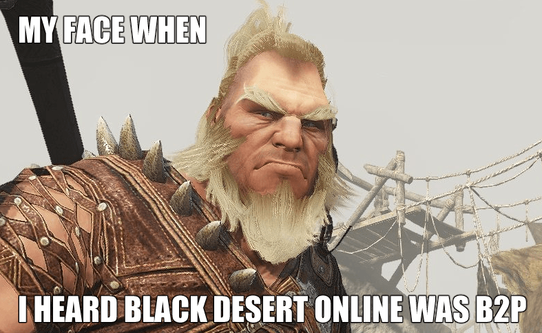 Black Desert My Face When