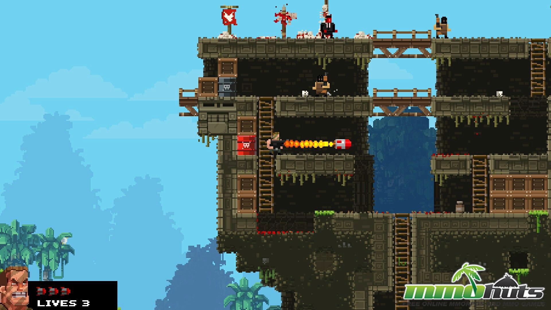 Broforce Preview - New Characters, Abilities Shown In Gameplay